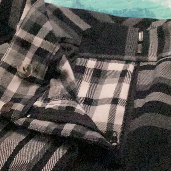 NY&C 7th Ave Collection Women’s Black & White Plaid Pants, Straight Leg, size 10 - Picture 9 of 9